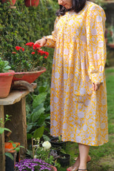 Sunflower Bloom Summer Dress